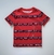 Camisa logos vermelha Tommy Hilfiger kids - comprar online