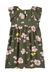 Vestido verde flores - comprar online