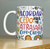 Caneca Personalizada "Acordar cedo para me atrasar com calma"