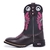 Bota texana Country Bordado Índio Rosa - Carrero Boots - Botas Country Em Couro com Frete Grátis 