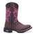 Bota texana Country Bordado Tribal Rosa