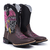 Bota Texana Western Bordado Caveira Rosa - comprar online