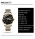 Relógio Poedagar masculino de aço inoxidável - loja online