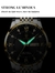 Relógio Poedagar masculino de aço inoxidável - loja online