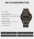 Relógios masculinos de luxo, relógio de pulso esportivo CURREN - comprar online