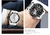 Relógios Masculinos de Luxo Pulseira de Aço Inoxidável FNGEEN