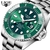 Imagem do Relógio de mergulho, moda de luxo masculino 30ATM relógio de data à prova d'agua
