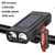 Luz solar para bicicleta Farol frontal 1200mAh MTB - Millenium Shop