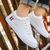 Tênis vulcanizado branco para meninos, barato e confortável, para homens, outono, primavera, 2022, moda, sapatos masculinos - Millenium Shop