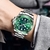 Relógio de mergulho, moda de luxo masculino 30ATM relógio de data à prova d'agua - comprar online