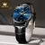Relógio OLEVS para homens de marca de luxo, relógios de pulso de quartzo