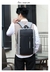 Mochila de negócios à prova d'água masculina USB - Millenium Shop