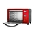 Forno de bancada elétrico Lenoxx Chef Red Gourmet 36L vermelho - JPG SHOP