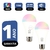 Kit 2x Lâmpada Bulbo Smart inteligente RGB Wifi E27 Bivolt - comprar online