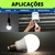 Kit 3x Lâmpadas Led Bulbo 20w Branca Fria 6.500k E27 Bivolt - comprar online