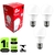 Kit 3X Lâmpadas Led Bulbo 9w Econômica Branca Fria E27