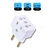 Kit 5x Adaptador Tomada Bob Esponja Benjamin10a/20a 3p - JPG SHOP