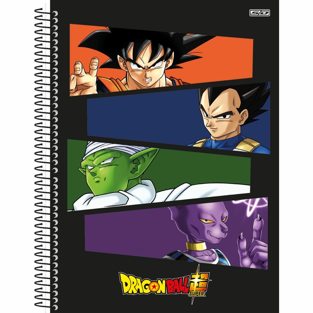 Kit 1 Caderno 10 Materias + 1 Caderno De Desenho Naruto Sd