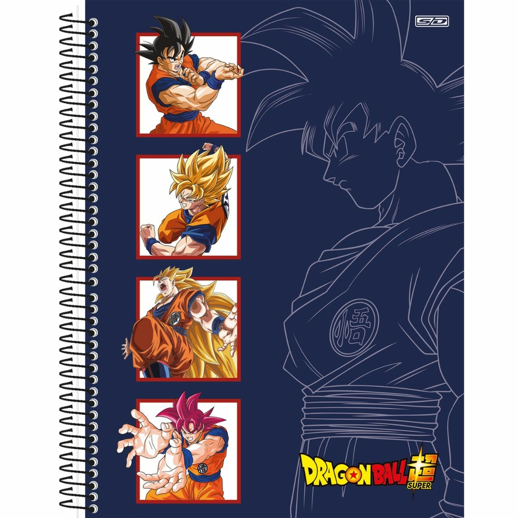 Caderno Universitário SD Boruto 1 Matéria 80 folhas