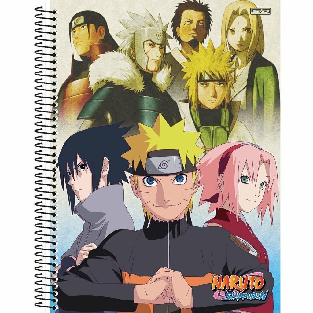 Caderno 10 Matérias 160 Folhas Anime Boruto Volta As Aulas