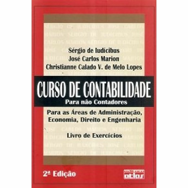 Curso De Contabilidade Para Não Contadores Sérgio De Iudícibus Editora Atlas 1323