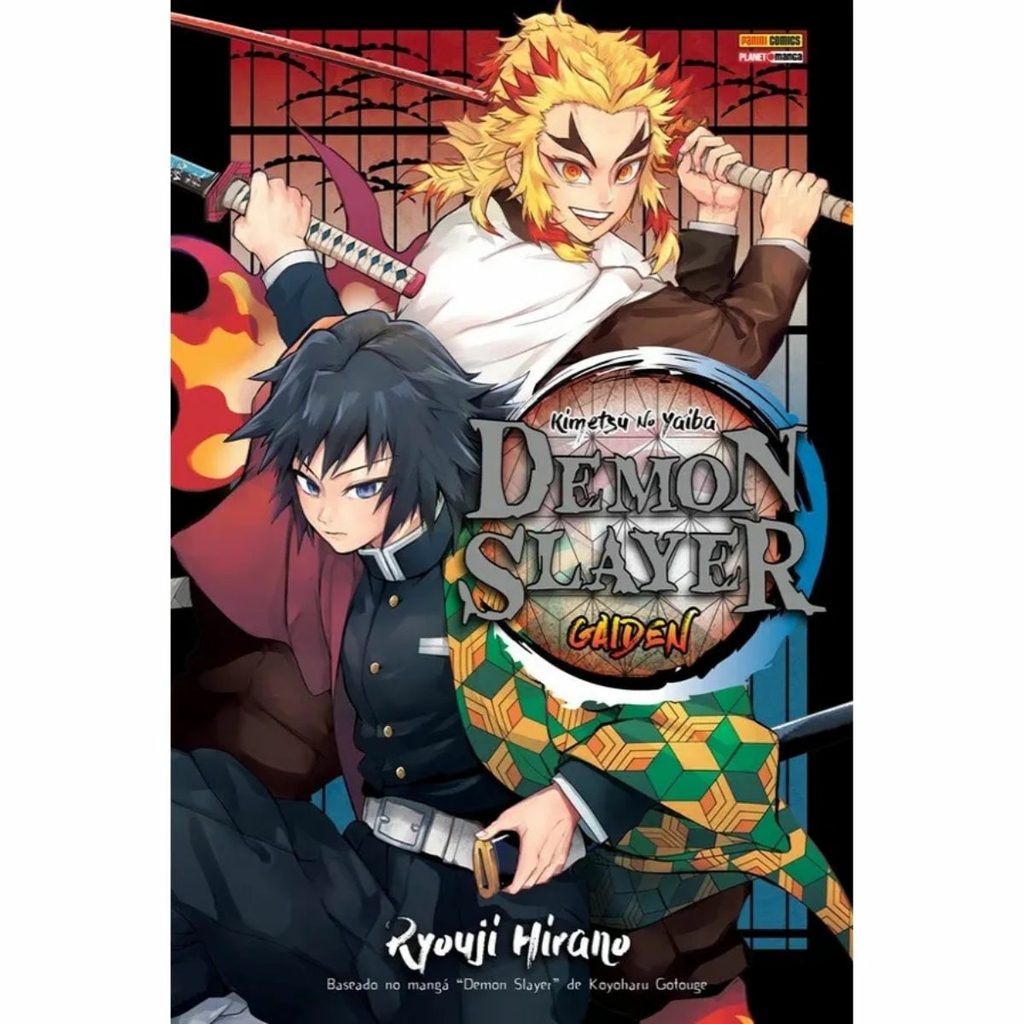 Anime Demon Slayer Kimetsu Quadrinhos, Livro de colorir para