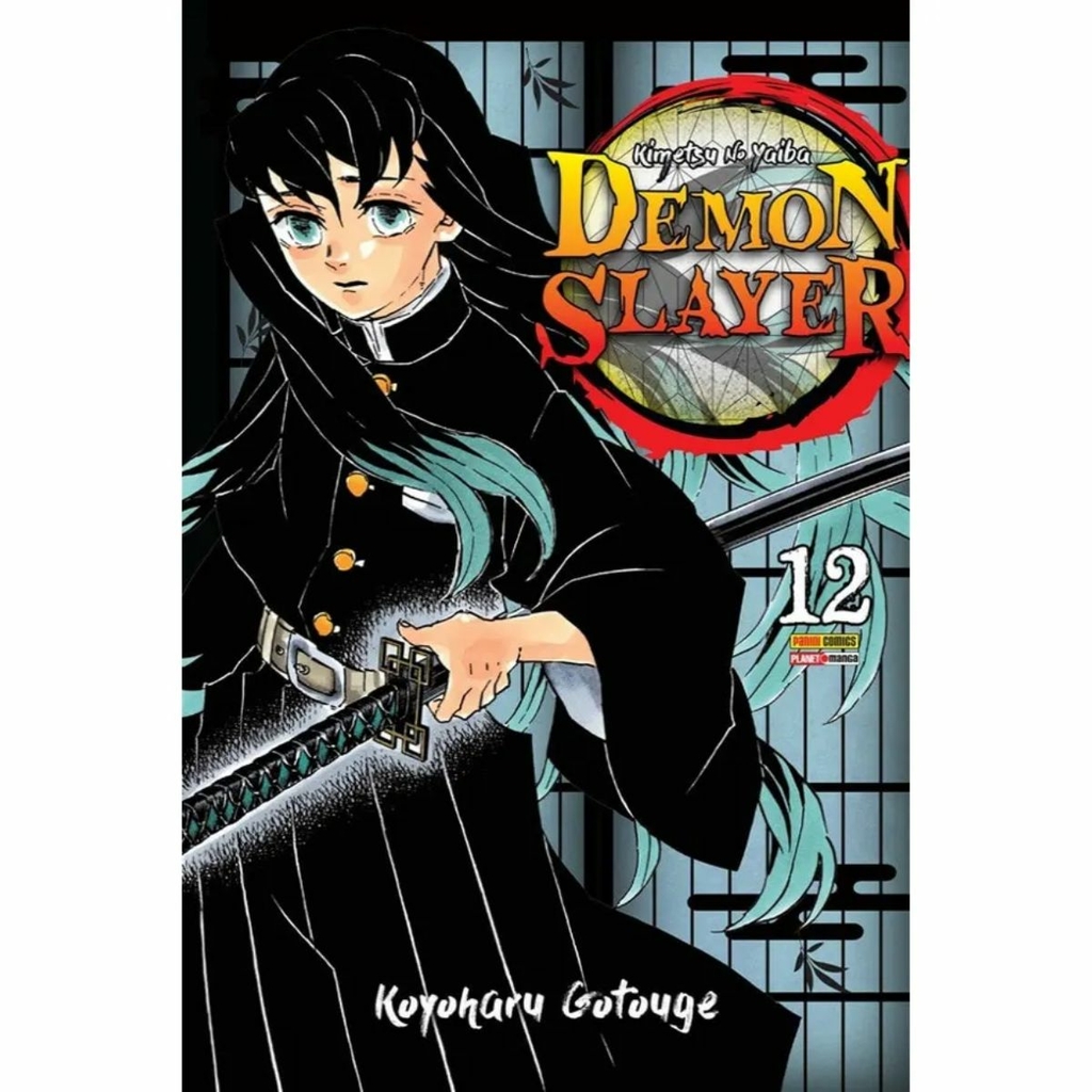 Demon Slayer Vol 12 Koyoharu Gotouge Editora Panini