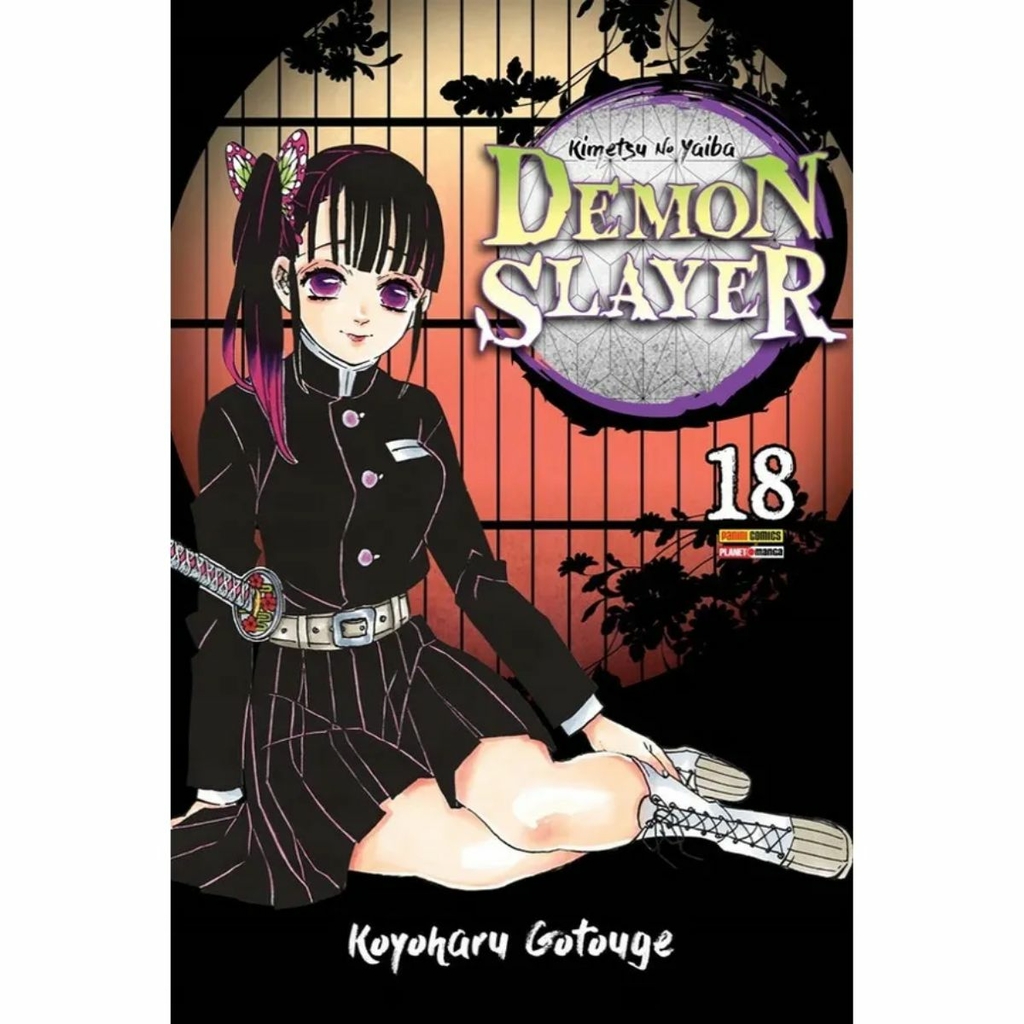 Anime Demon Slayer Kimetsu Quadrinhos, Livro de colorir para