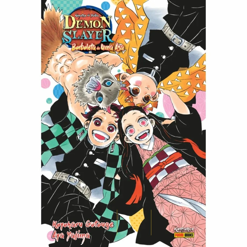 Anime Demon Slayer Kimetsu Quadrinhos, Livro de colorir para