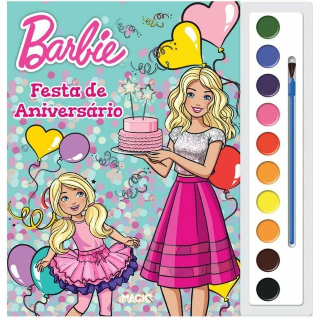 LIVRO PARA COLORIR - BARBIE A GRANDE FESTA CIRANDA CULTURAL