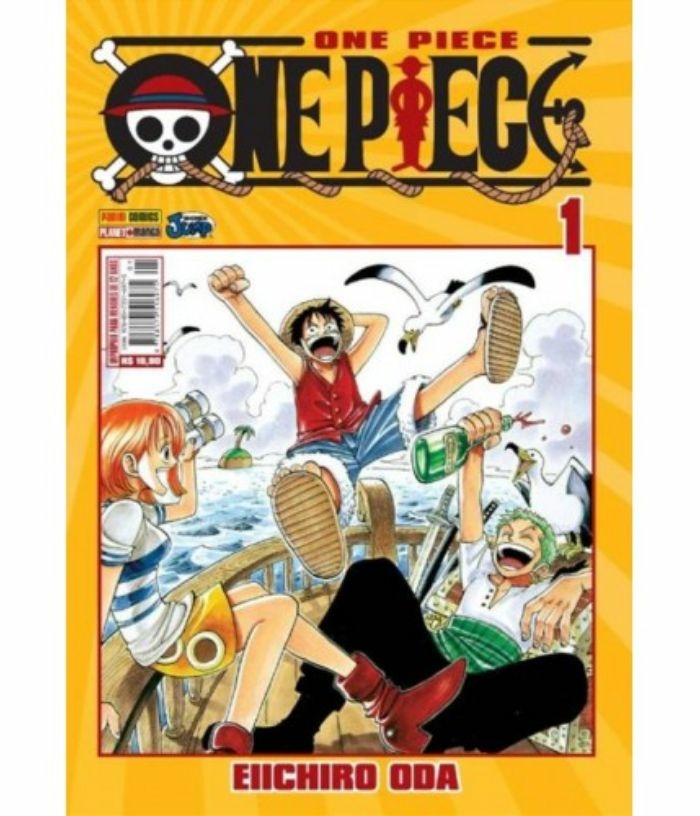 Livro de receitas One Piece no Brasil