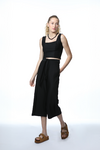 Top Recortes Cropped Classico Euro - Preto