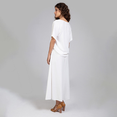 Calça Pantacourt Envelope Off White - comprar online