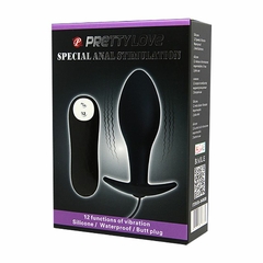 PLUG ANAL COM VIBRO REDONDO - STIMULATION - comprar online