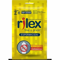 PRESERVATIVO MASCULINO ESPERMICIDA C/ 3 RILEX