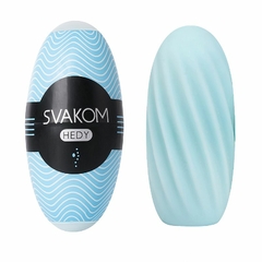 MASTURBADOR EGG SVAKOM - HEDY AZUL - comprar online