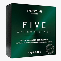 FIVE APHRODISIAC GEL DE MASSAGEM ESTIMULANTE PESSINI