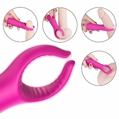 VIBRADOR PENIANO E DE CLITÓRIS GRANT - comprar online