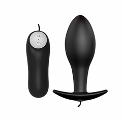 PLUG ANAL COM VIBRO REDONDO - STIMULATION