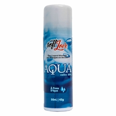 LUBRIFICANTE AQUA SILICONADO EXTRA LUBY 50ML SOFT LOVE