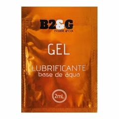 GEL LUBRIFICANTE EM SACHÊ À BASE DE ÁGUA 2ML INSIDE