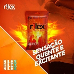 PRESERVATIVO HOT 3 UNIDADES RILEX