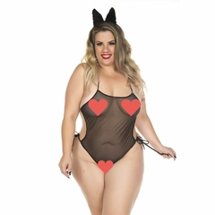 MINI FANTASIA PLUS SIZE LOBA II PIMENTA SEXY