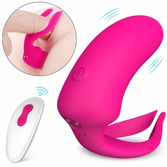 VIBRADOR DE PONTO G E CLITÓRIS DANNY - comprar online