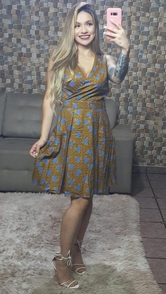 Vestido midi coração