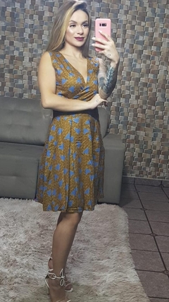 Vestido midi coração - comprar online