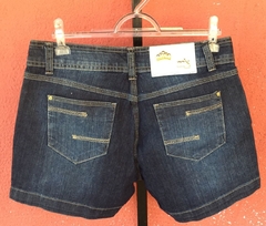 Short jeans escuro Mix Jeans -AT26 - Atacado Dona de Brecho