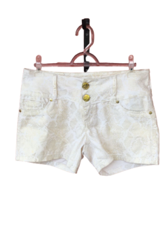 Short animal print dourado - Juju Salimew by Zume Jeans -AT3