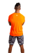 Camiseta Raglan laranja logo na internet
