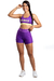 Top Fitness Feminino Púrpura